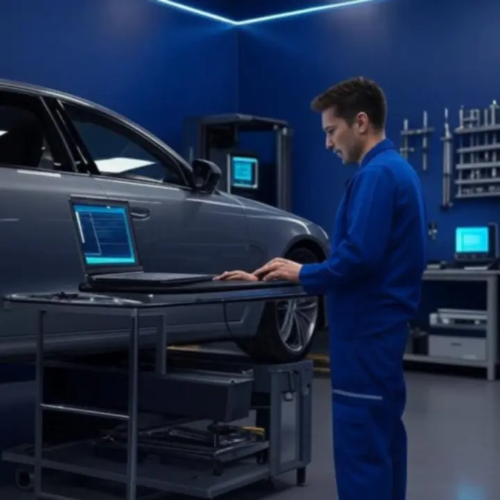 Banner usług motoryzacyjnych